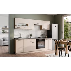 Augšējais stūra skapītis PK10/PF05, Ozols cremona/Balts